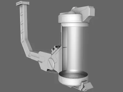 Sci Fi Lab Pod Tank 3D model