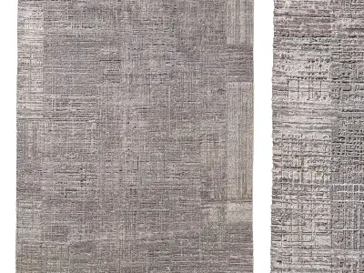 CANALE HAND-KNOTTED RUG 3D model