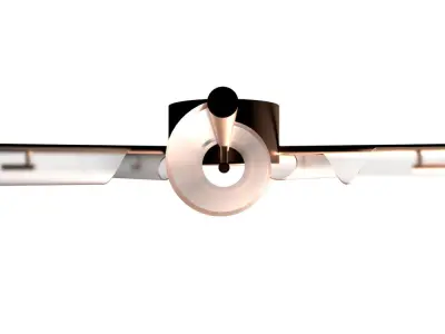 Modern Lamp 3D model shop