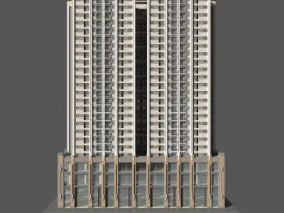Tower Apartment 1 3D model