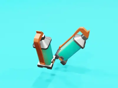 Valorant Kayo Flash 3D model