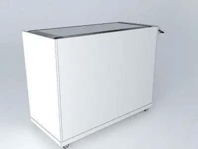 NURSERY BABY EXCHANGER WITH DOOR PAPER Free 3D model