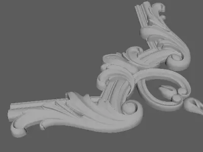 Decor for furniture doors 3D model