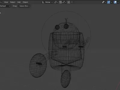 Evironny  model 001 Low-poly 3D model