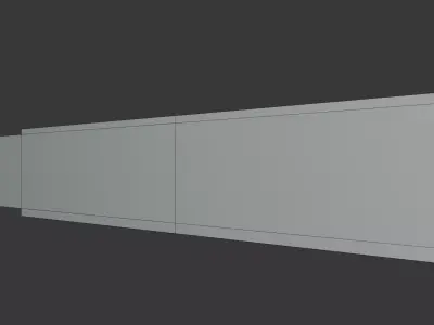 Big graffiti wall IV 3D model