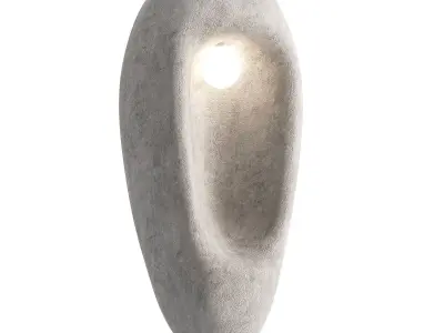 Sculptural Nula Pendant lamp 3D model