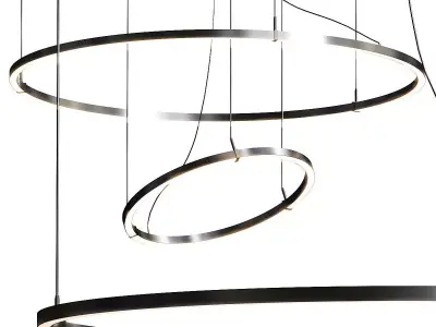 Andcosta Daytona Round Pendant Lamp 3D model