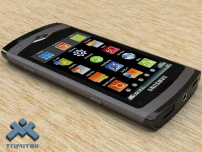 Samsung Wave S8500 smartphone - 2010 3D model