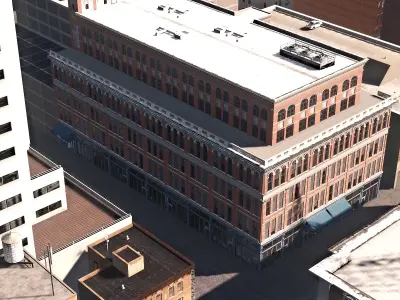 Dry Goods Low-poly 3D model