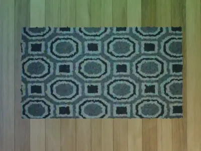 modern rug 3D model