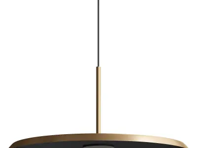  Analogue LED Pendant - Large 3D model