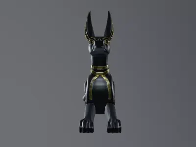 ancient egypt props bundle 3D model