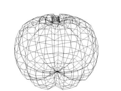 Mediterranean Fruit - Pumpkin 3D model
