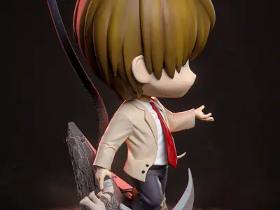 Light - Death Note - Chibi 3D print model