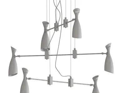 Duke chandelier 3D model