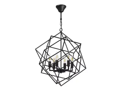 732267 Gabbia Lightstar Chandelier 3D model