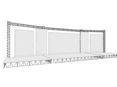 Concert Stage 08 3D model