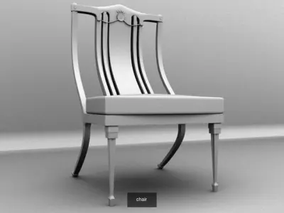 desgin 3d candle with letter l 3D Model Pack