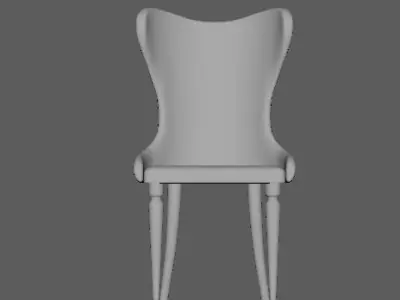 chair 3D model 14