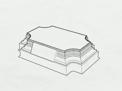 Simple Display Base Plinth Free 3D print model