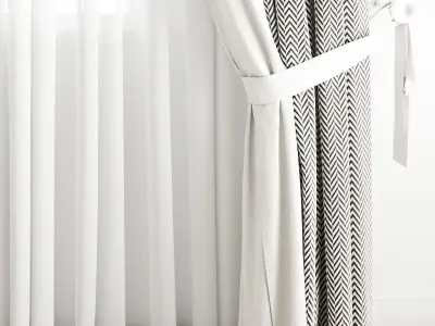 Curtain 270 3D model