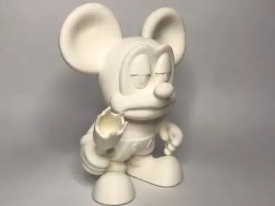 Bored Mouse 3D print model
