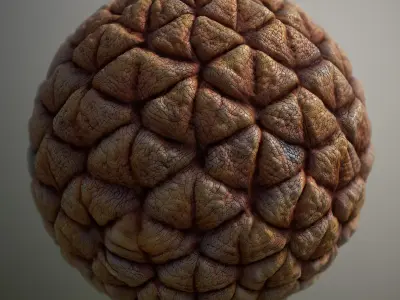 Material Skin Alien 21 Seamless PBR Texture Texture