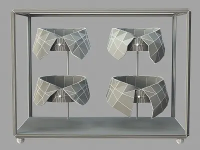 Restoration Hardware EDWARDIAN TAILOR COLLARS 3D model