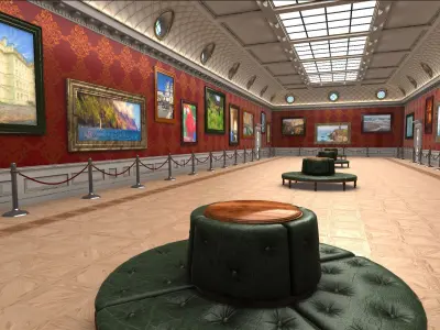 Art Gallery Expo 3D model