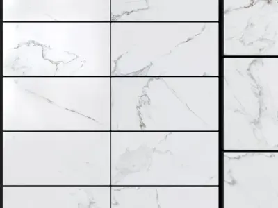 Yurtbay Seramik Classic Calacatta 300x600 Set 2 3D model