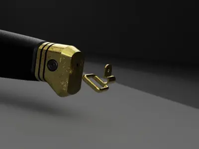 Jedi Fallen Order Concept Art Boone Kastis Jedi Hunter Knife 3D print model