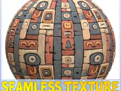 Stylized Wall Seamless Texture Texture 41