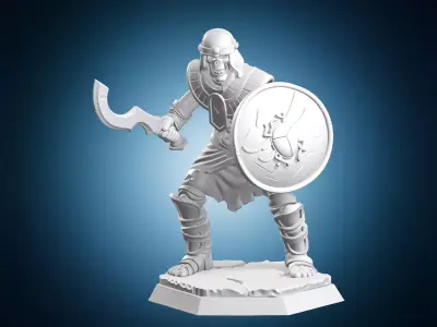 Undead Egyptian Skeleton 3D print model