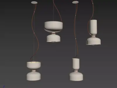 101 Copenhagen Sino Ceramic Pendant Light Model 3D model