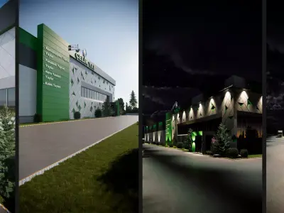 Sketchup ENSCAPE MODEL 3D model