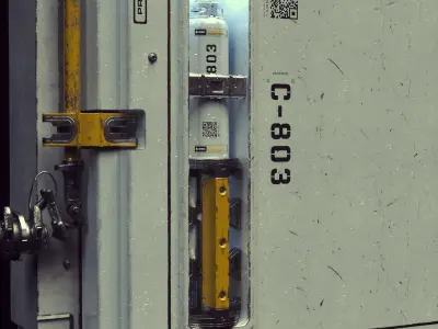 Scifi Moonbase Door 3D model