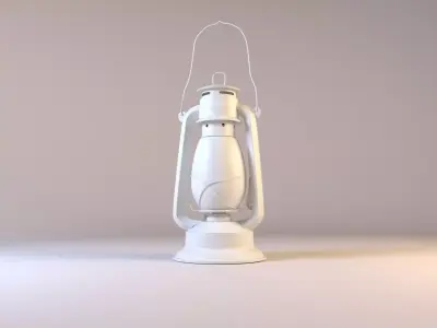 Vintage Lantern 3D model