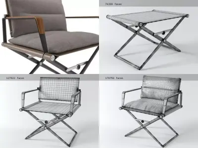 SeaX Lounge Chair 3D model
