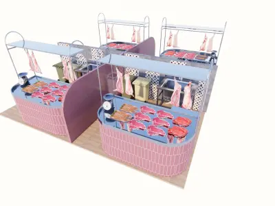 Display Stand 2 3D model