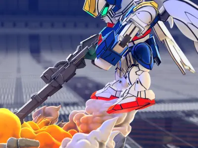 Wing Zero 3D print model