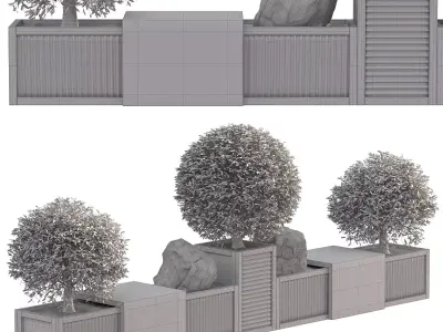 Urban Furniture 14 3D model