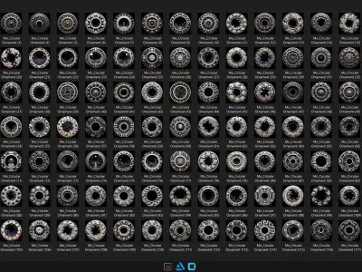 Circular Ornament vol44 Texture