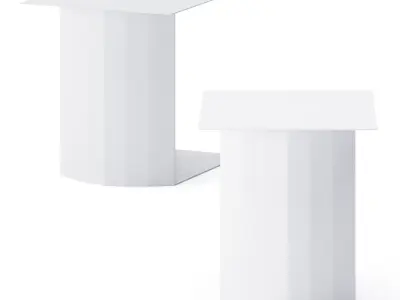 Doric Coffee table set by Grado Design 3D model