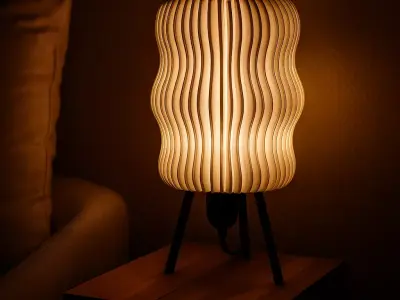 Flower Lamp - Lin 3D print model