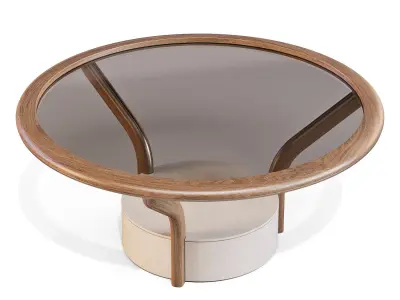 Giorgetti Chanterelle - Coffee and Side Tables 3D model