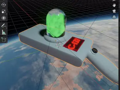 Portal gun of Richard Sanchez 3D model
