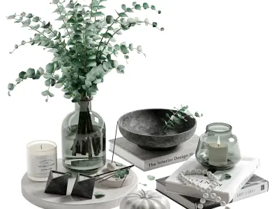 Decorative Set Collection 02 3D Model Pack purchase