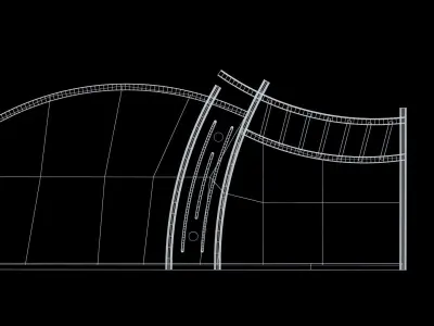 portal   Sliding door 3D model