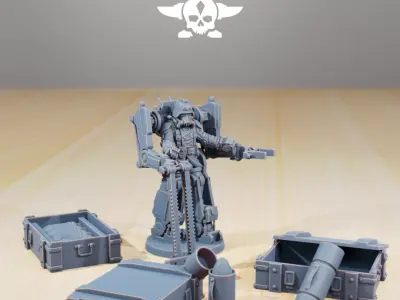 GrimGuard Light Artillery 3D print model