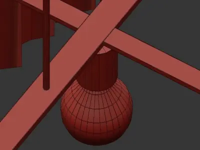 Wave Pendant 3D model